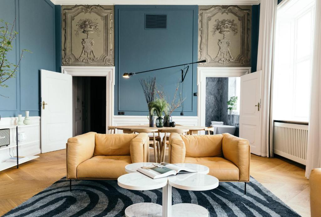 Posezení v ubytování Nobis Hotel Copenhagen, a Member of Design Hotels™
