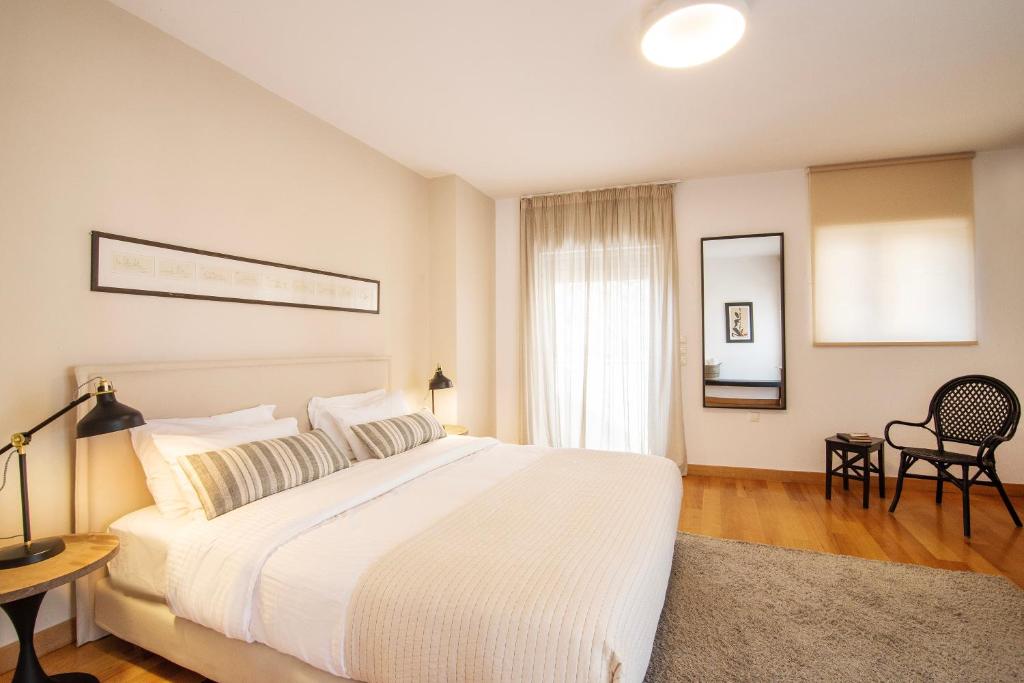 Postel nebo postele na pokoji v ubytování Villa Amaryllis