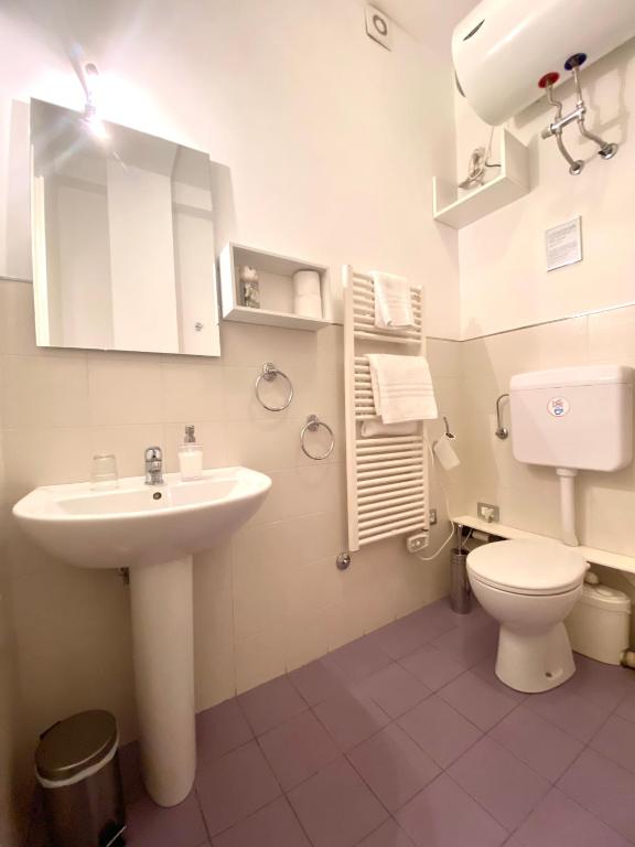 Koupelna v ubytování Domus Corso Umberto 18 B&B