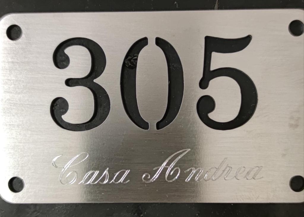 Certifikát, hodnocení, plakát nebo jiný dokument vystavený v ubytování Casa Andrea 305