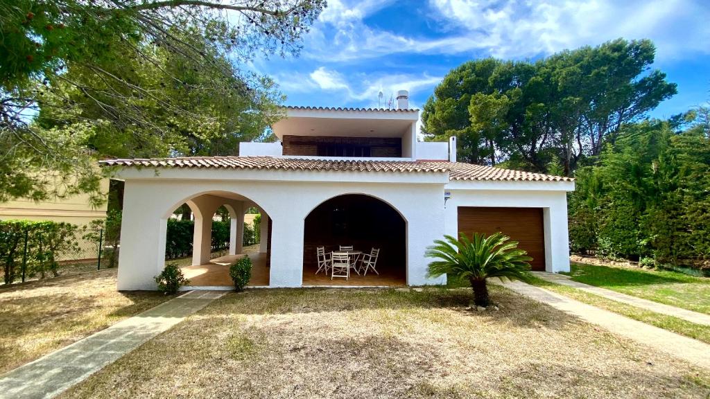 Taman di luar Casa Rústica Cristina