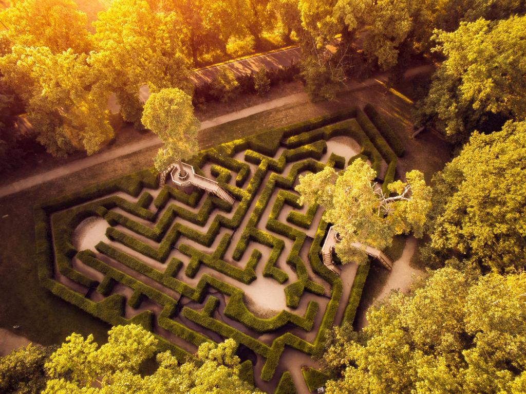 Zahrada ubytování Chateau Loucen Garden Retreat