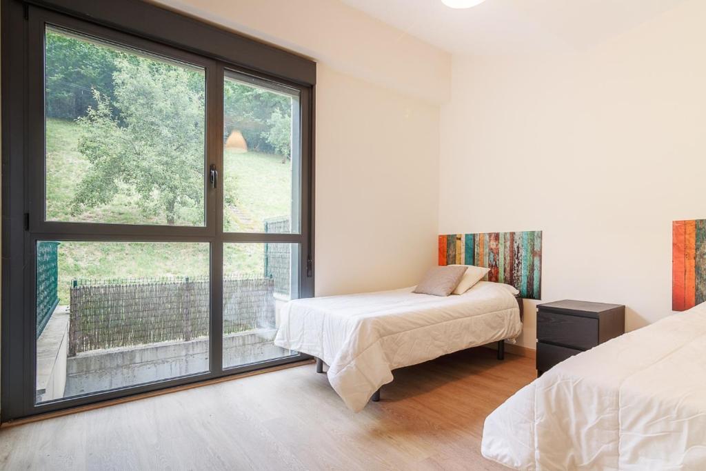 Posteľ alebo postele v izbe v ubytovaní Beautiful house 15 min away from Bilbao