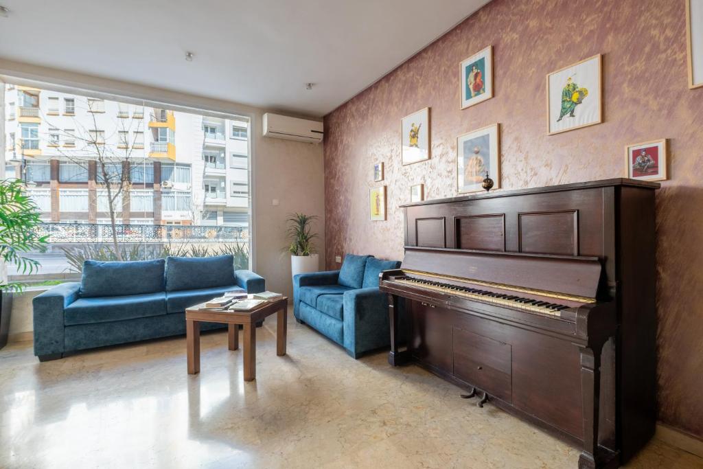 Istumisnurk majutusasutuses Hotel Etoile Du Nord