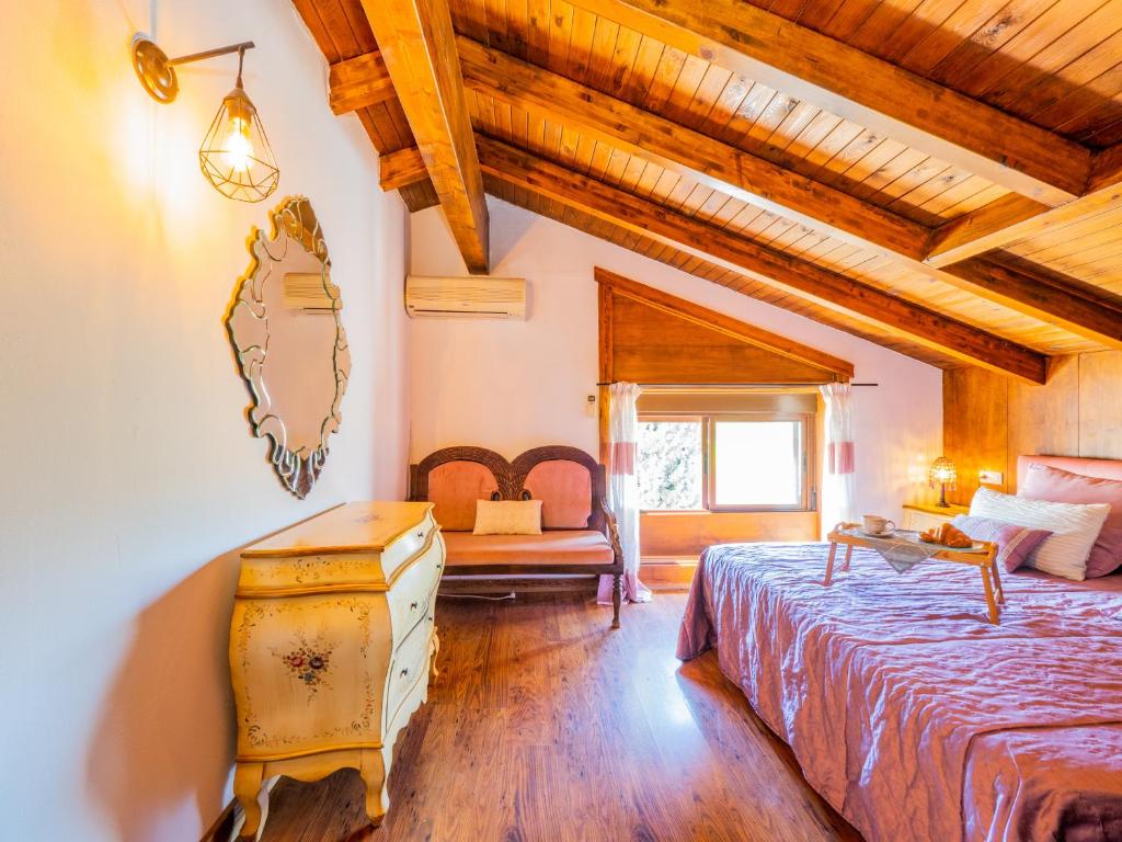 Postel nebo postele na pokoji v ubytování Cubo's Casa Lucia Private Pool