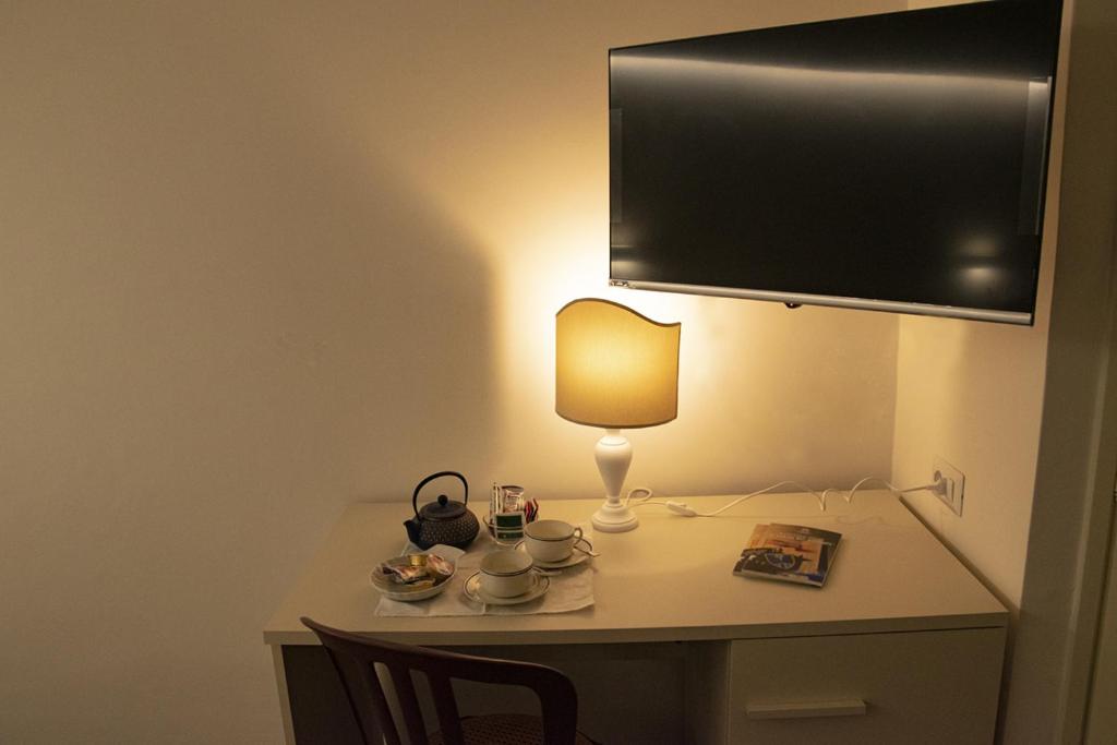 TV a/nebo společenská místnost v ubytování Hotel Terme Sant'Egidio