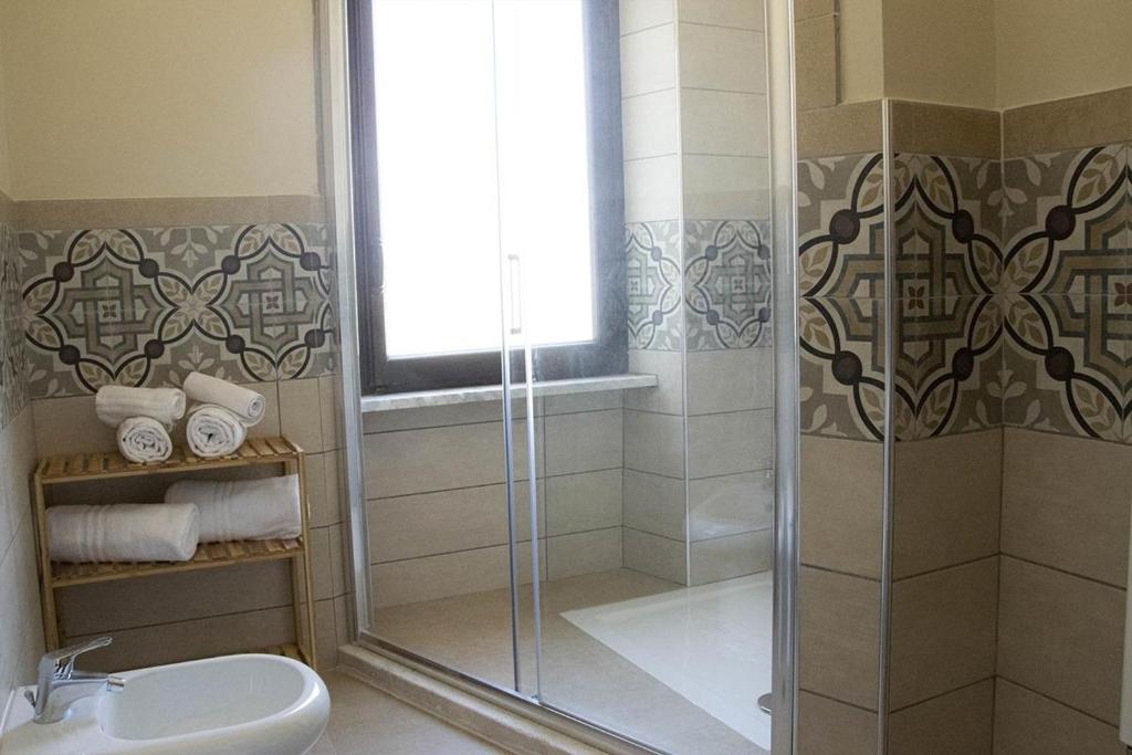 Koupelna v ubytování Hotel Terme Sant'Egidio