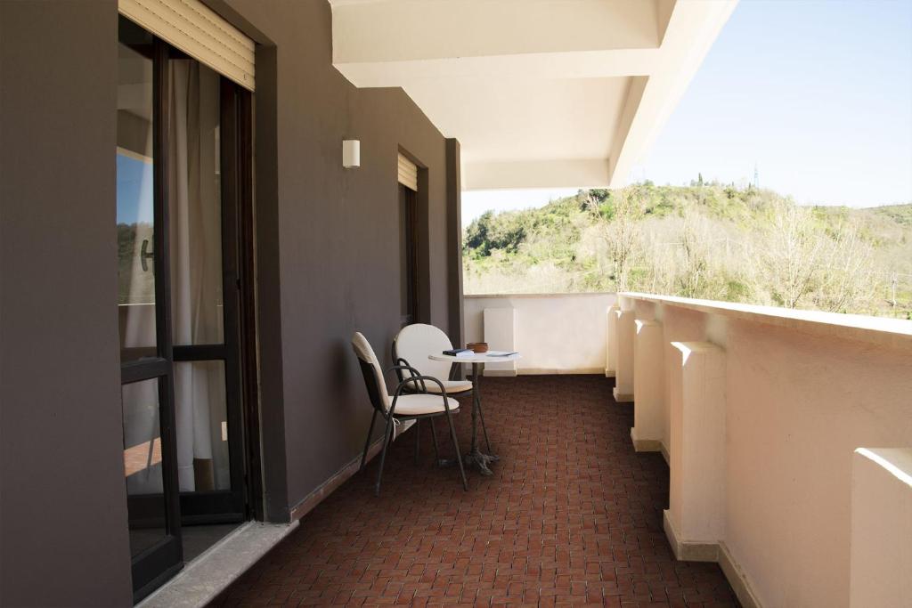 Balkón nebo terasa v ubytování Hotel Terme Sant'Egidio