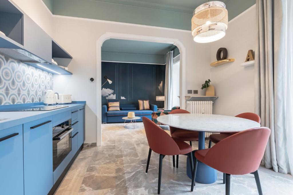 Dapur atau dapur kecil di Be Mate Trastevere III