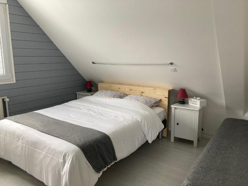 Postel nebo postele na pokoji v ubytování Maison Mama Neko