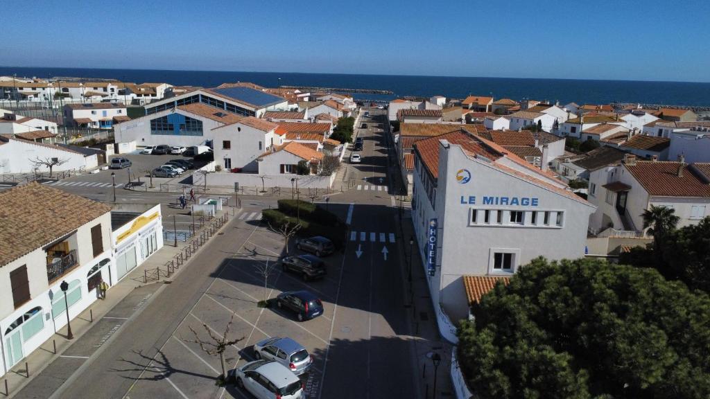 Nespecifikovaný výhled na moře nebo výhled na moře při pohledu z hotelu