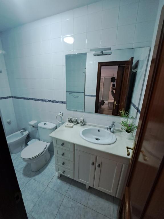 Koupelna v ubytování Precioso Apartamento en el centro, Parking Gratis
