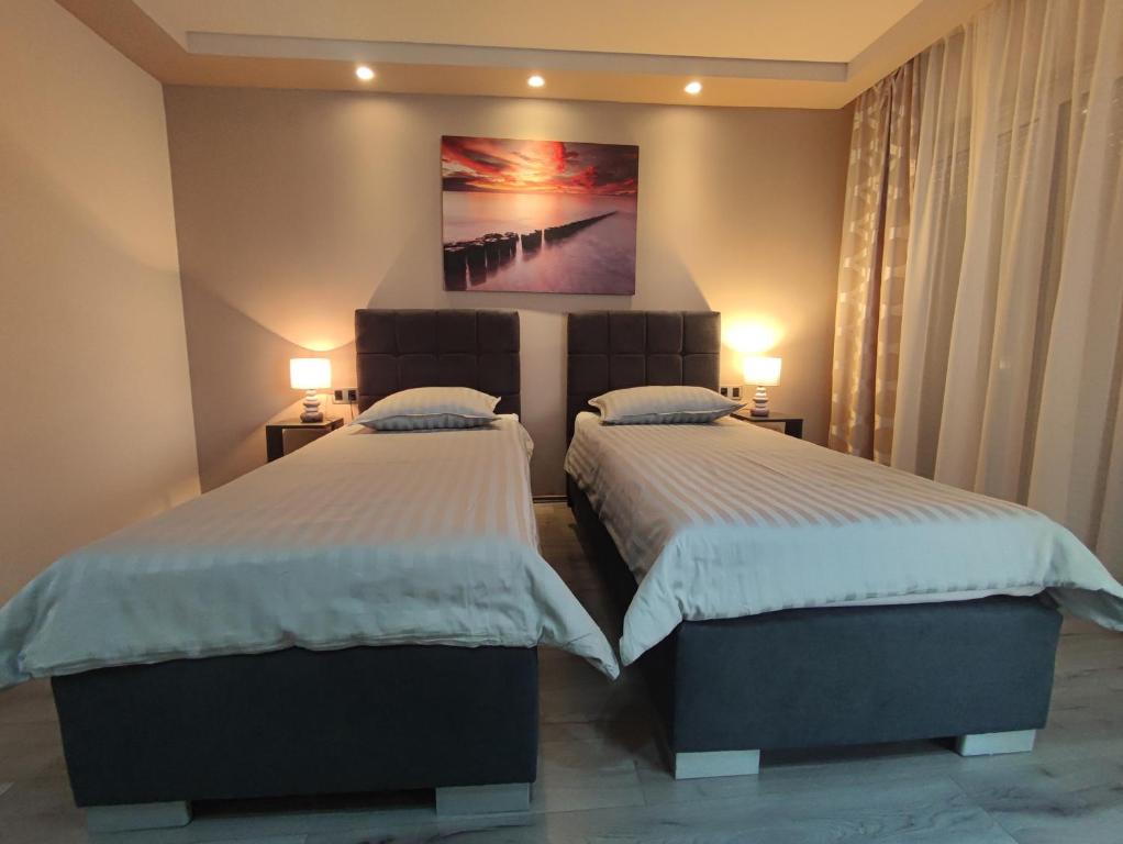 Posteľ alebo postele v izbe v ubytovaní Apartments Lara - Split Croatia