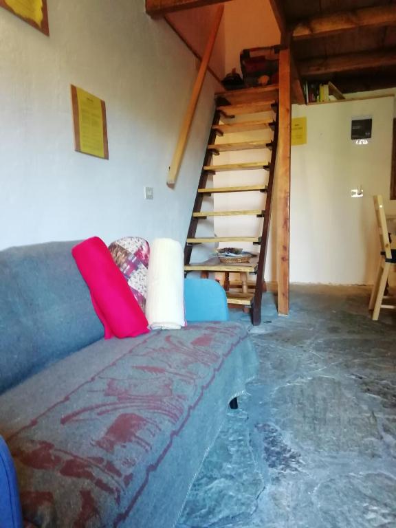 Posezení v ubytování Chalet Tessa BELLAGIO