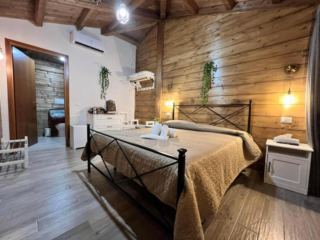 Postel nebo postele na pokoji v ubytování Resort Umbria Spa