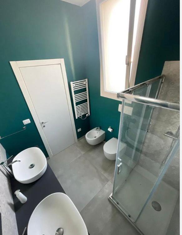 Koupelna v ubytování B&B EVO Nardò