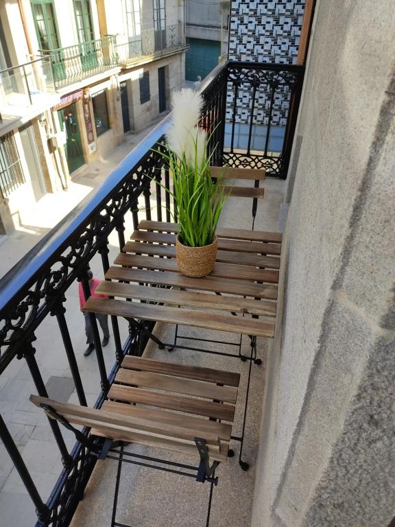 Balkón nebo terasa v ubytování Alojamiento Turístico Los Girasoles