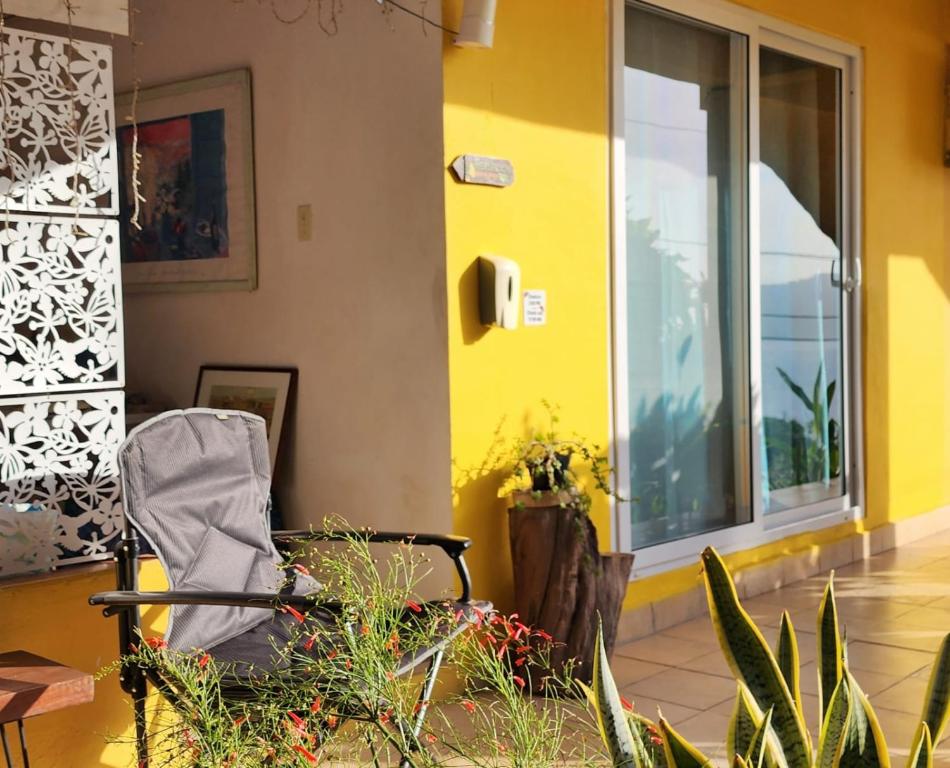 Zona de estar de Cerrito Tropical Eco Lodge