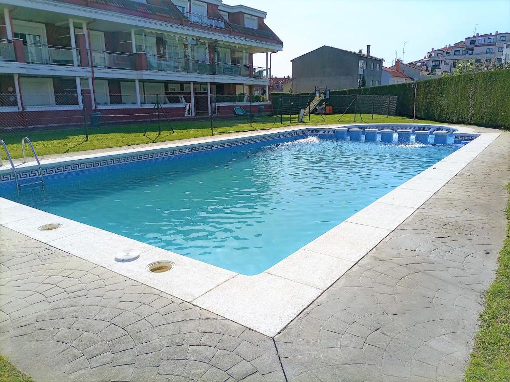 Bazén v ubytovaní Apartamento Carril - Camiño do Carro alebo v jeho blízkosti