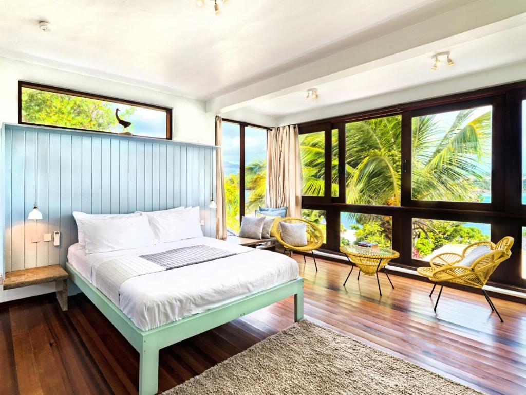 Postel nebo postele na pokoji v ubytování 473 Grenada Boutique Resort