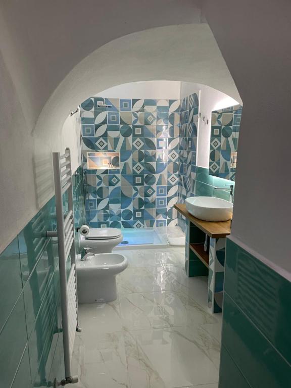 Kúpeľňa v ubytovaní Dante Rooms