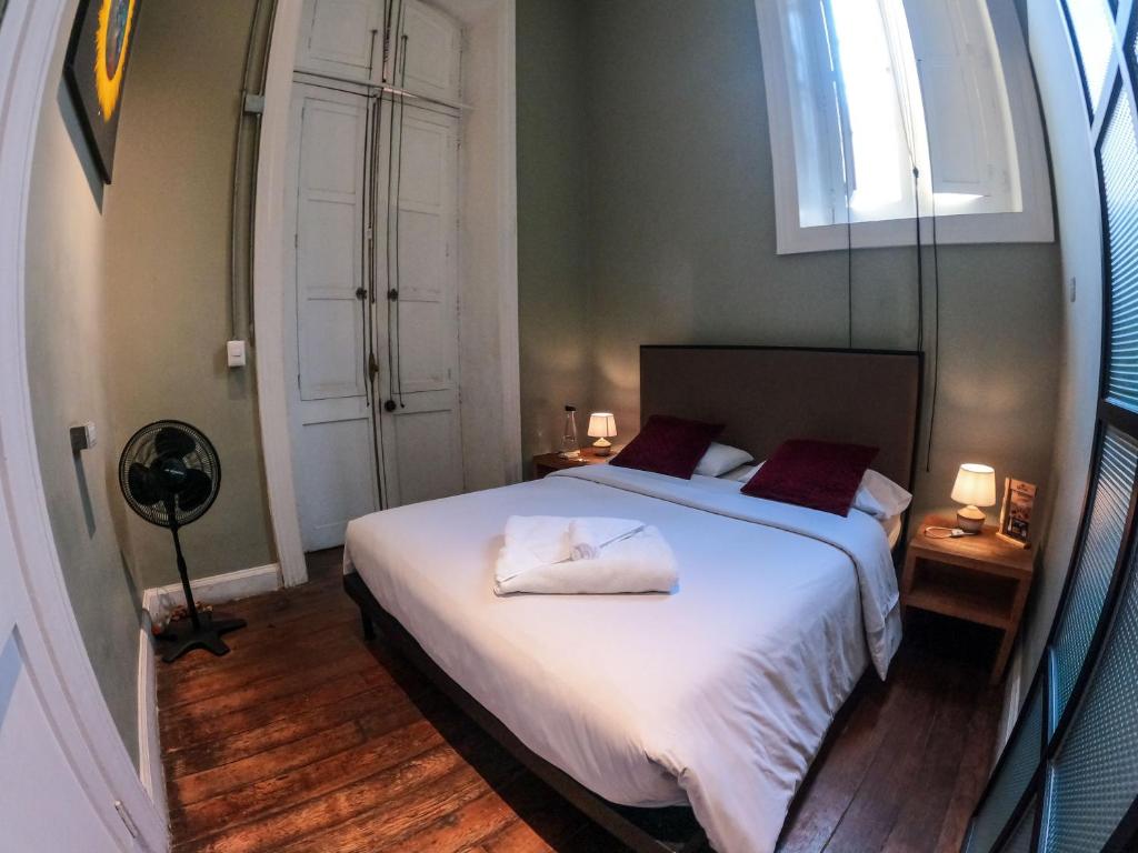 Viajero Lima - Barranco Hostel客房内的一张或多张床位