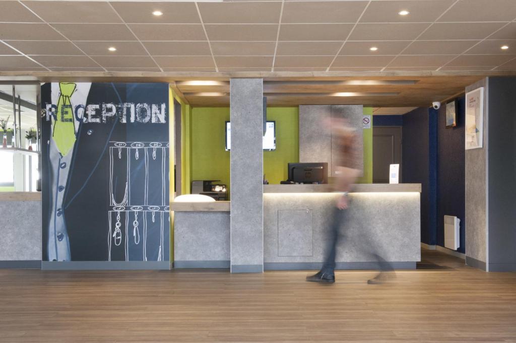 Vstupní hala nebo recepce v ubytování ibis budget Goussainville Charles de Gaulle