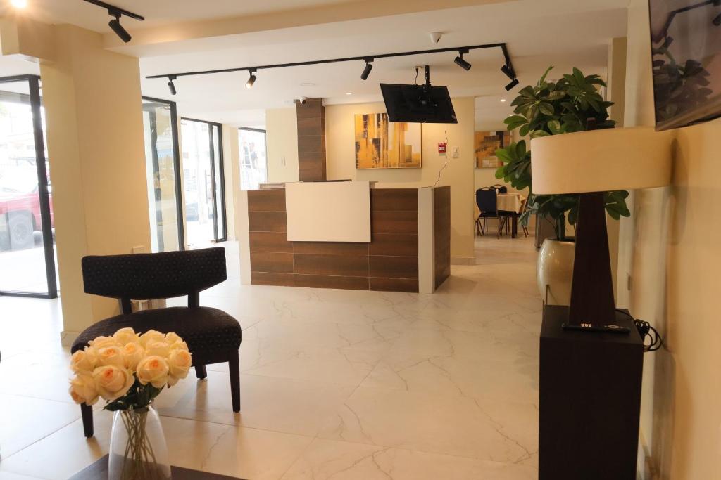 Posezení v ubytování Hotel Sada