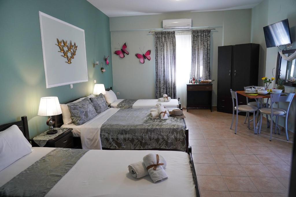 Villa Nafsika - Estudio Con Balcón