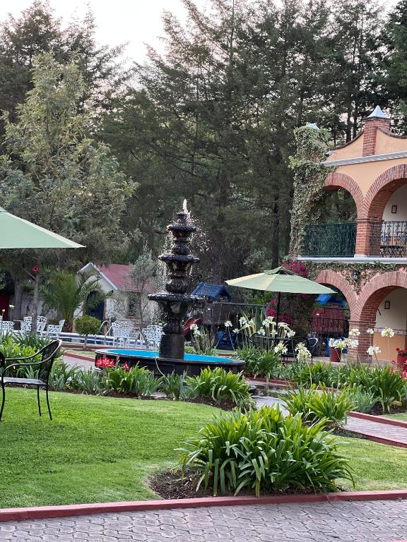 Zahrada ubytování Hotel Real de Huasca