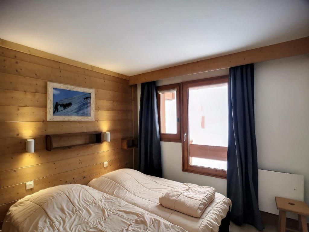 Posteľ alebo postele v izbe v ubytovaní Spacieux 3 pièces cabine, 6 pers, 62m² aux pieds des pistes, Les Bruyères, Les Menuires - FR-1-178-359