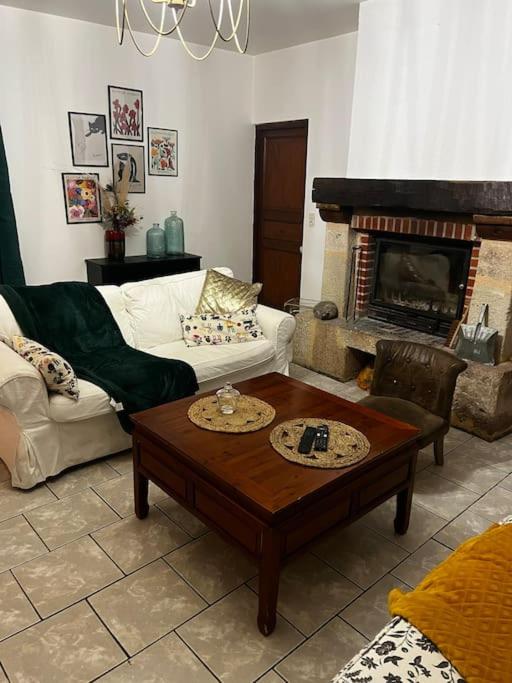 Część wypoczynkowa w obiekcie Petit paradis dans l'aveyron