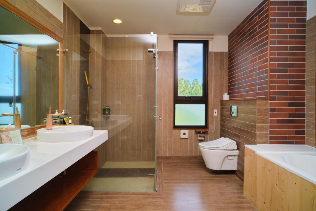 Koupelna v ubytování 回長濱會館-原畫日風尚 Sinasera Resort