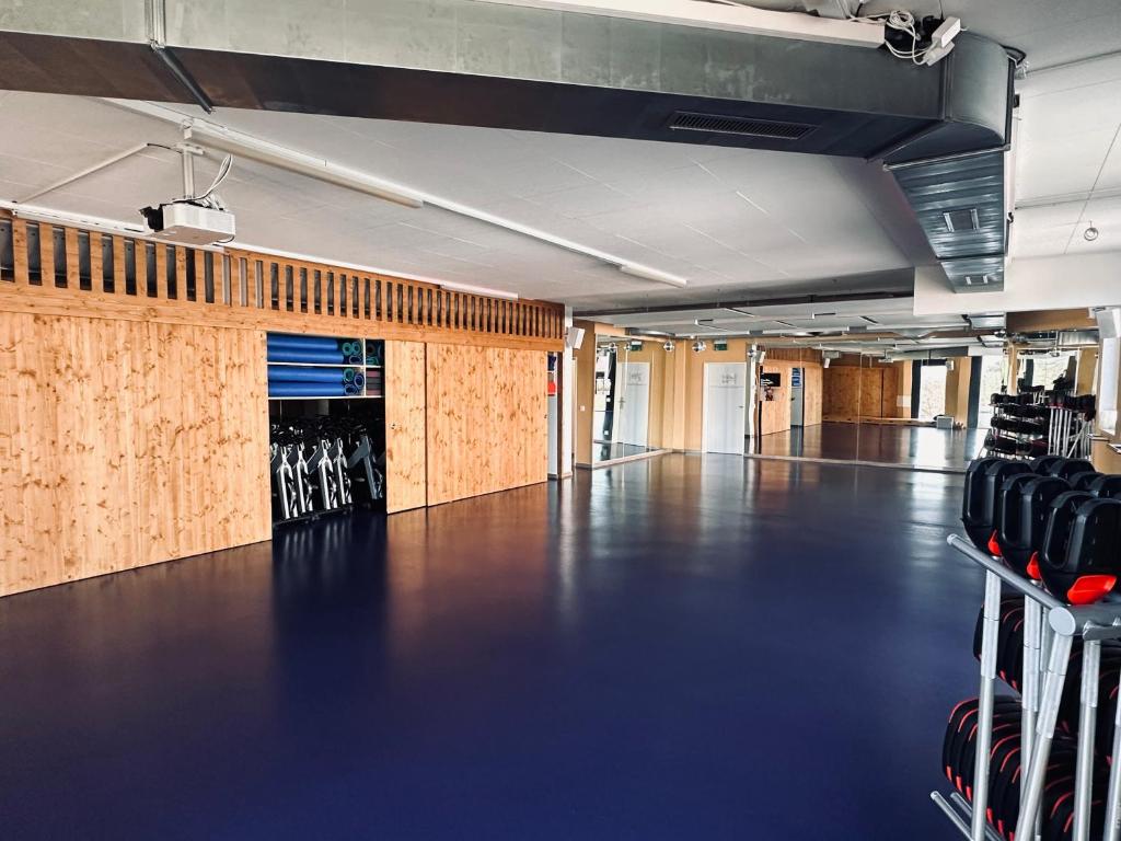 Fitness centrum a/nebo fitness zařízení v ubytování Wellness Hotel Aquafit Sursee