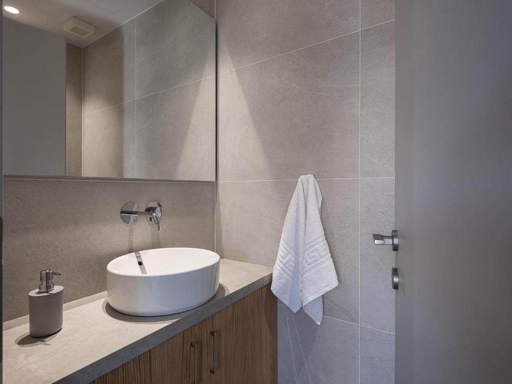 A bathroom at Casa D'Irene Apts