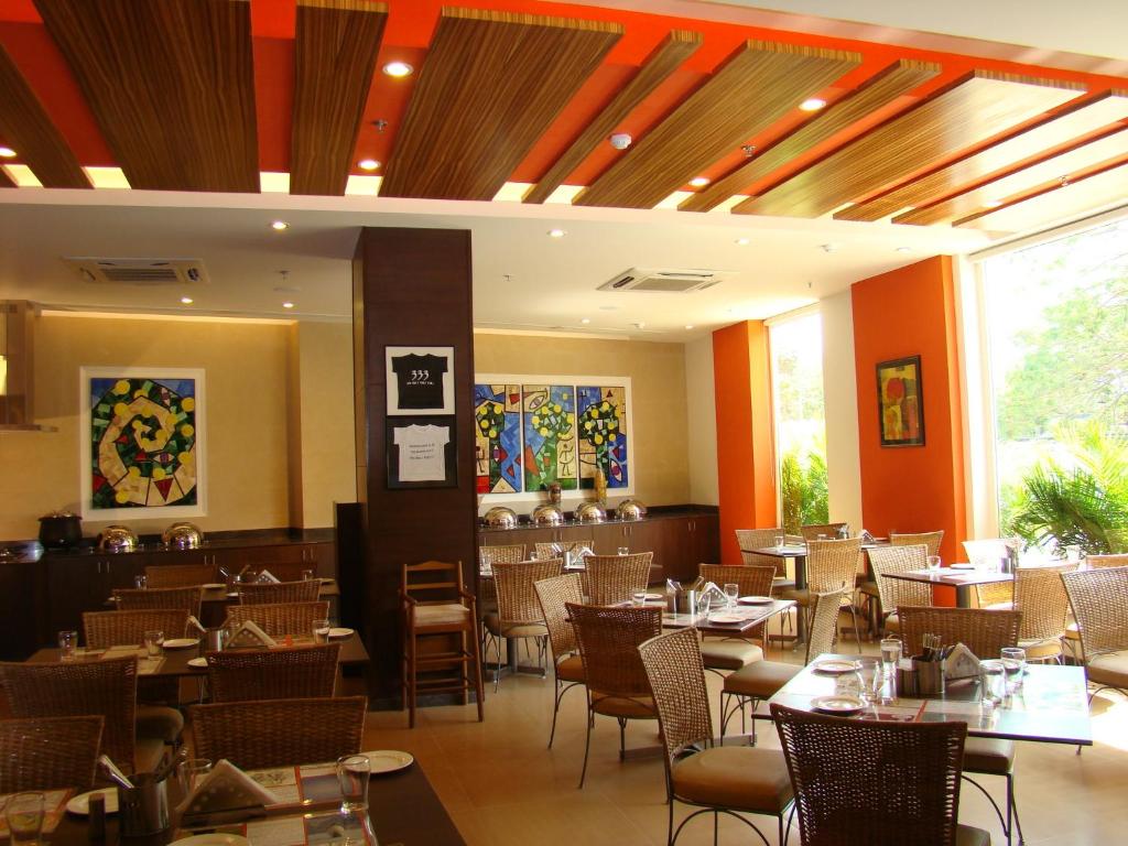 Posezení v ubytování Lemon Tree Hotel Chennai
