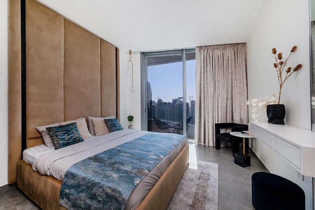 Postel nebo postele na pokoji v ubytování Luxury Residence Stella Maris