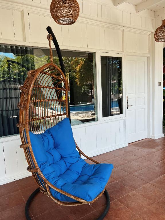 Patio nebo venkovní prostory v ubytování Villa Neshama