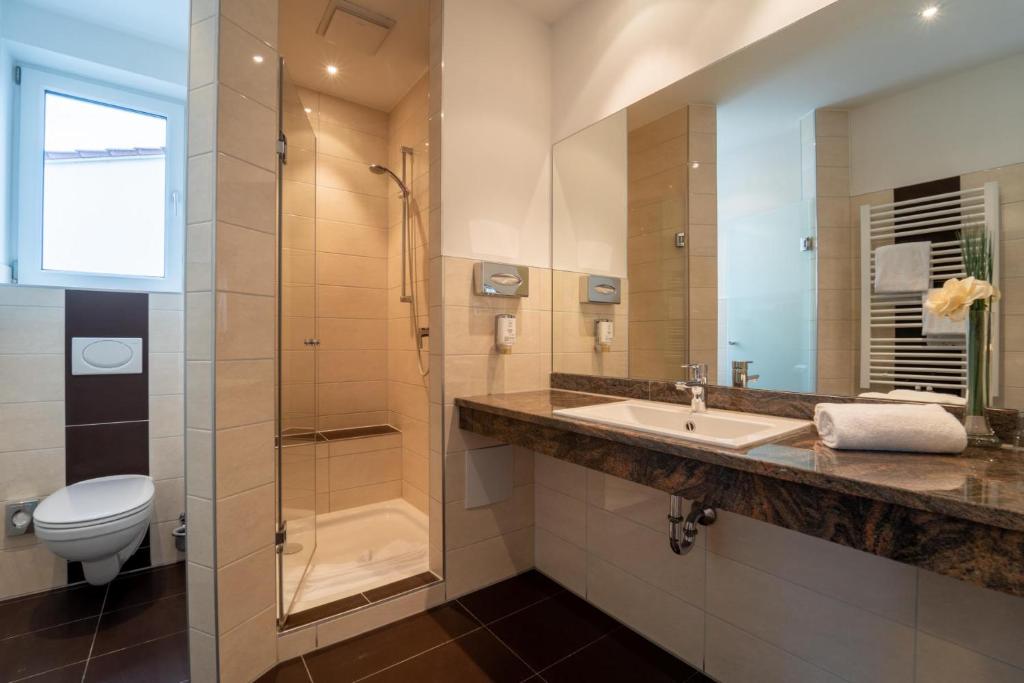 Koupelna v ubytování Hotel St Georg - Regensburg