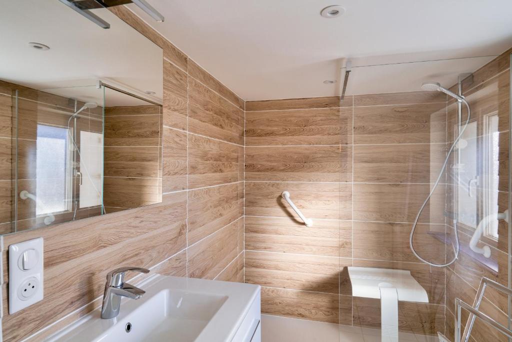 Kúpeľňa v ubytovaní Vacances en duo près de la mer
