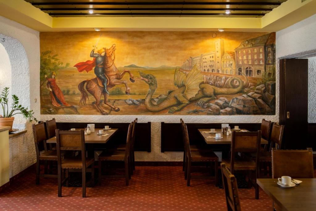 Restaurace v ubytování Hotel St Georg - Regensburg