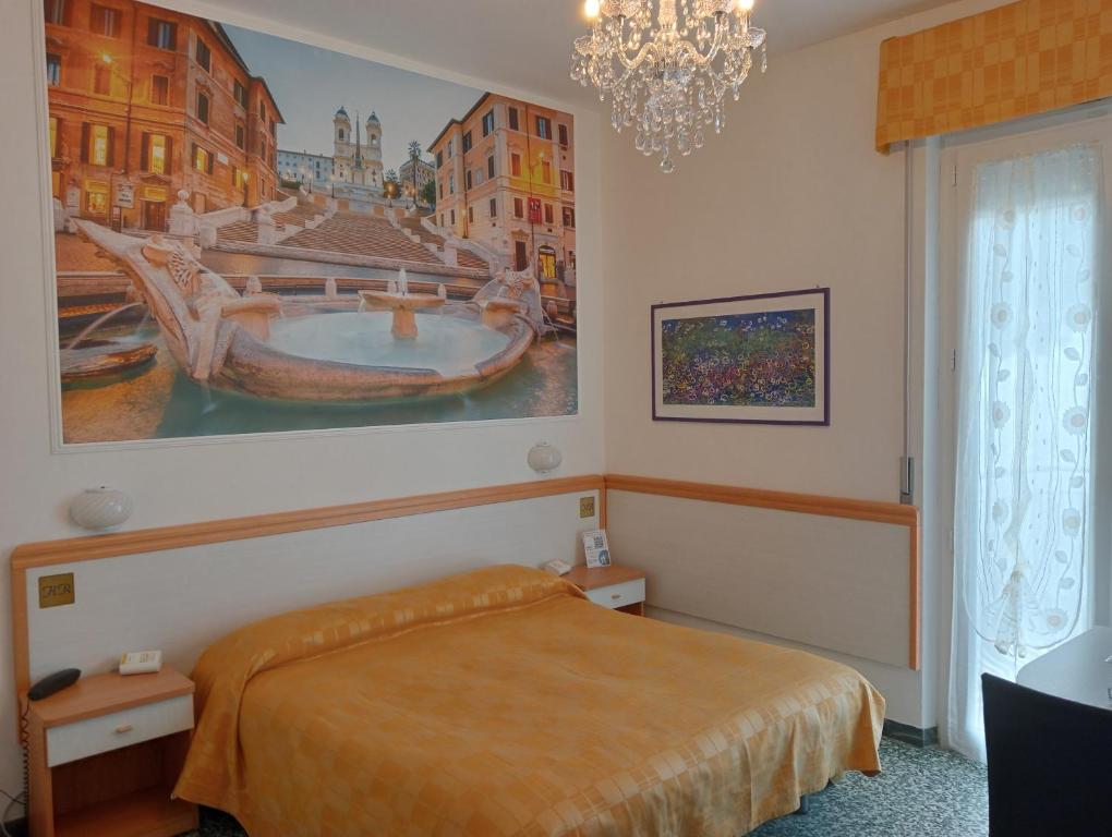 Hotel Rosa Meublé - Deluxe Eenpersoonskamer Met Balkon
