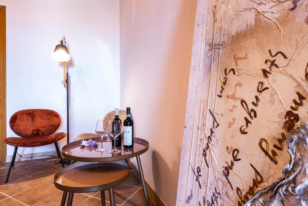 Posezení v ubytování Agri Apartment La Terrazza La Ripadoro