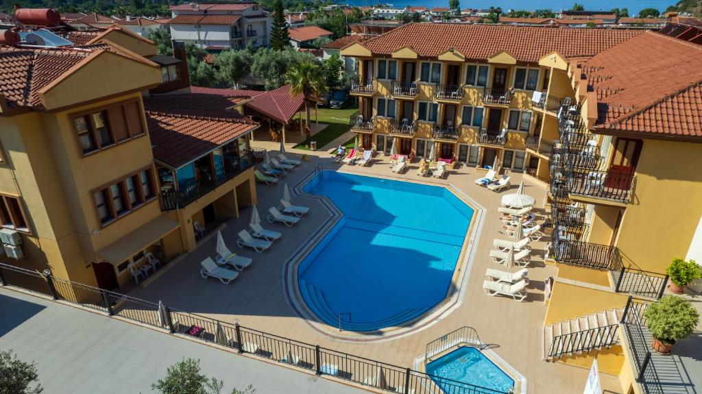 Bazén v ubytování Belcehan Beach nebo v jeho okolí