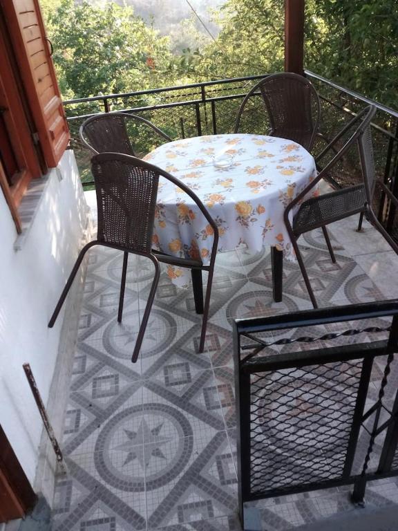 Balkón nebo terasa v ubytování KAZAVIEW