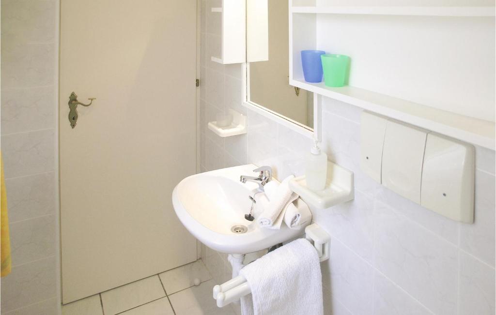 Kúpeľňa v ubytovaní Soleiliosonne Haus Zeus