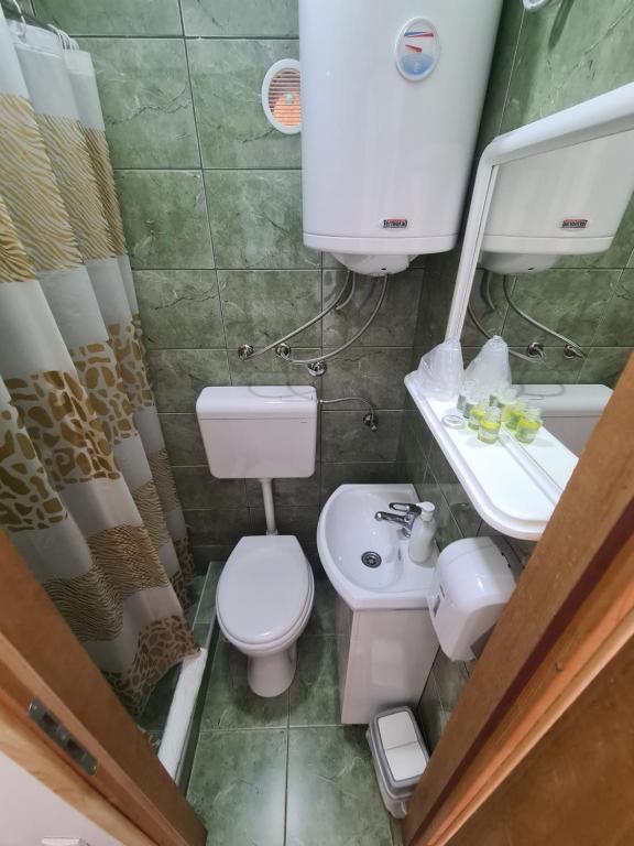 Koupelna v ubytování Konak Dobri Potok