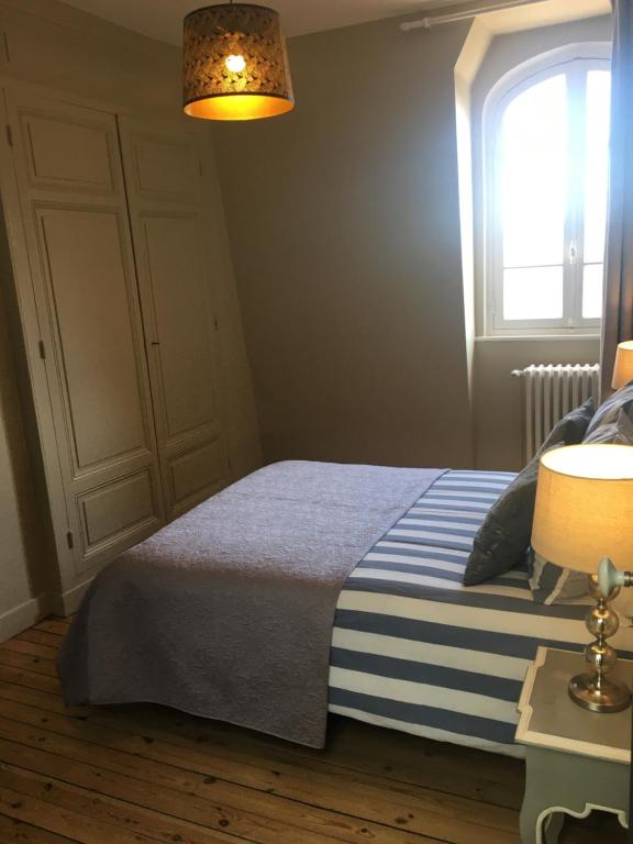 Postel nebo postele na pokoji v ubytování Maison Ulysse