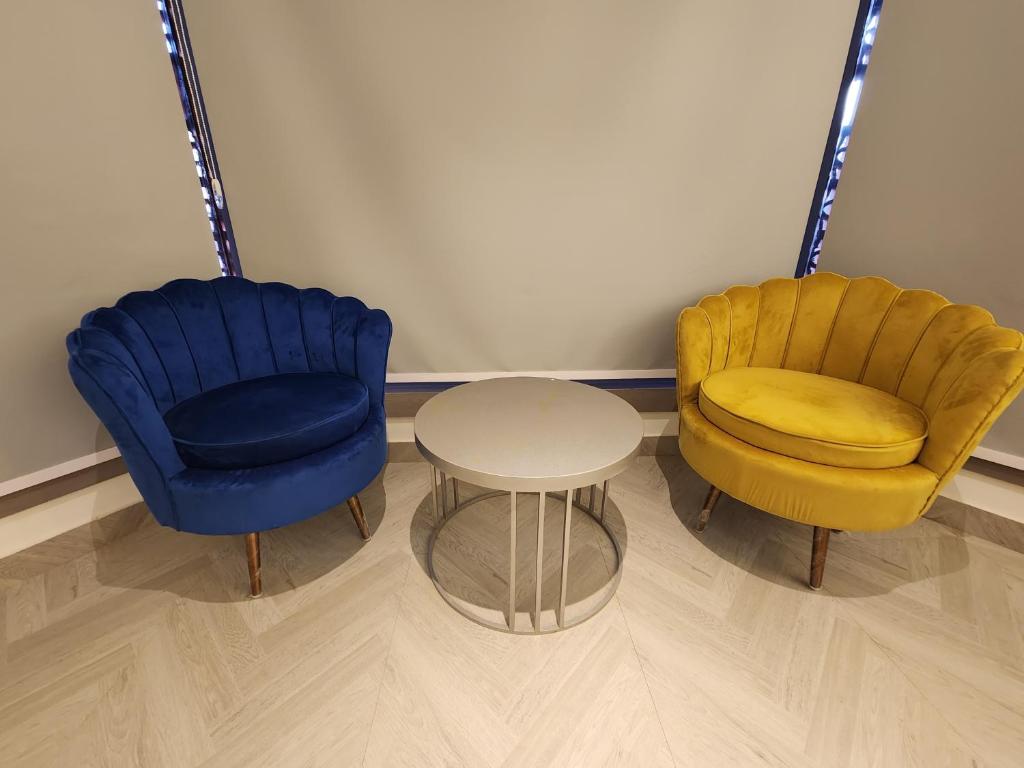 Posezení v ubytování Square9 - A Boutique Hotel