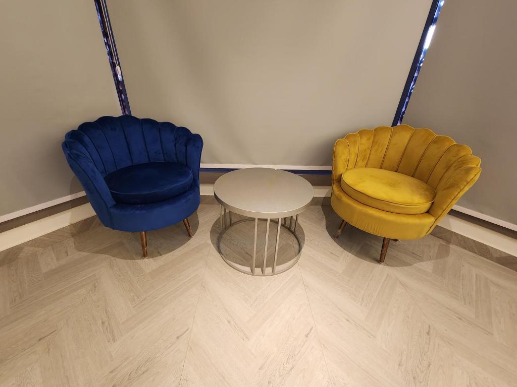 Posezení v ubytování Square9 - A Boutique Hotel